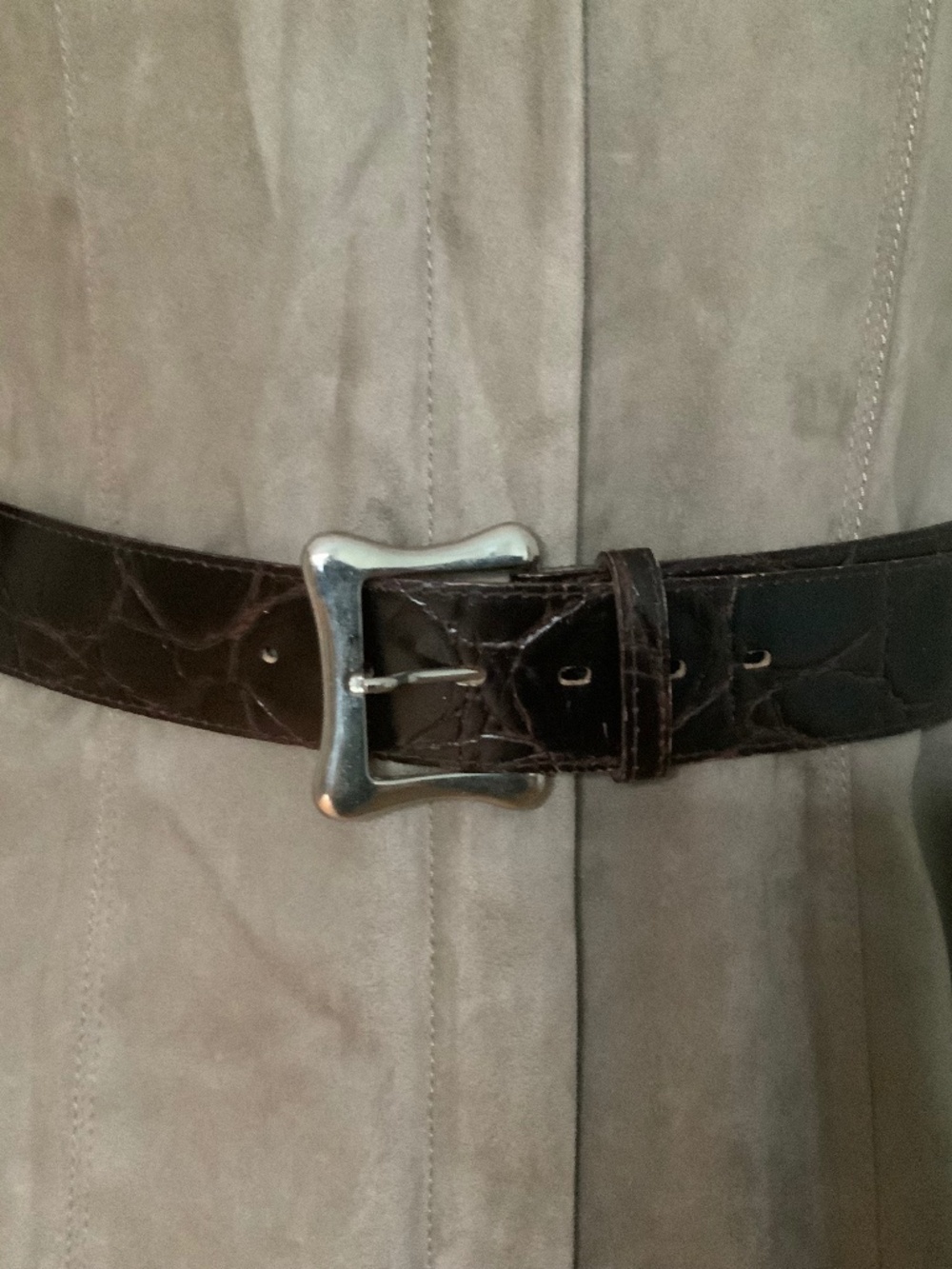 Women’s belt, colour dark brown